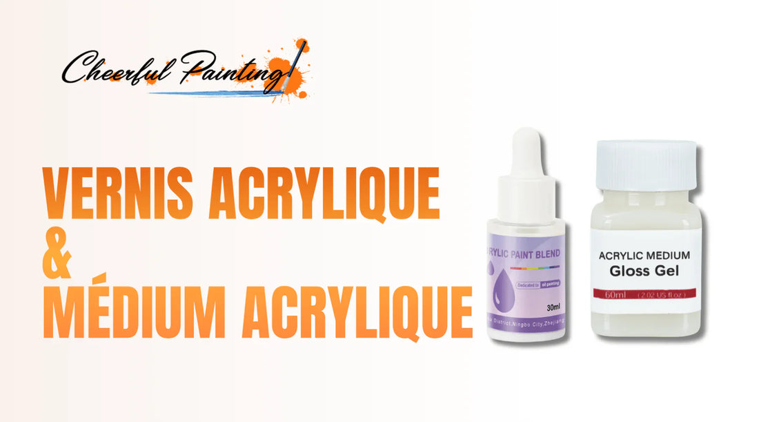 Pourquoi utiliser un vernis acrylique et un diluant pour peinture acrylique dans vos peintures par numéros ?