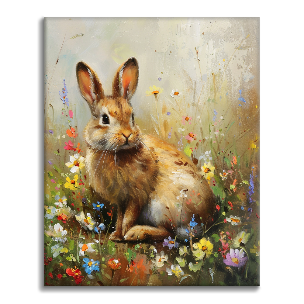 Lièvre – Peinture par numéros