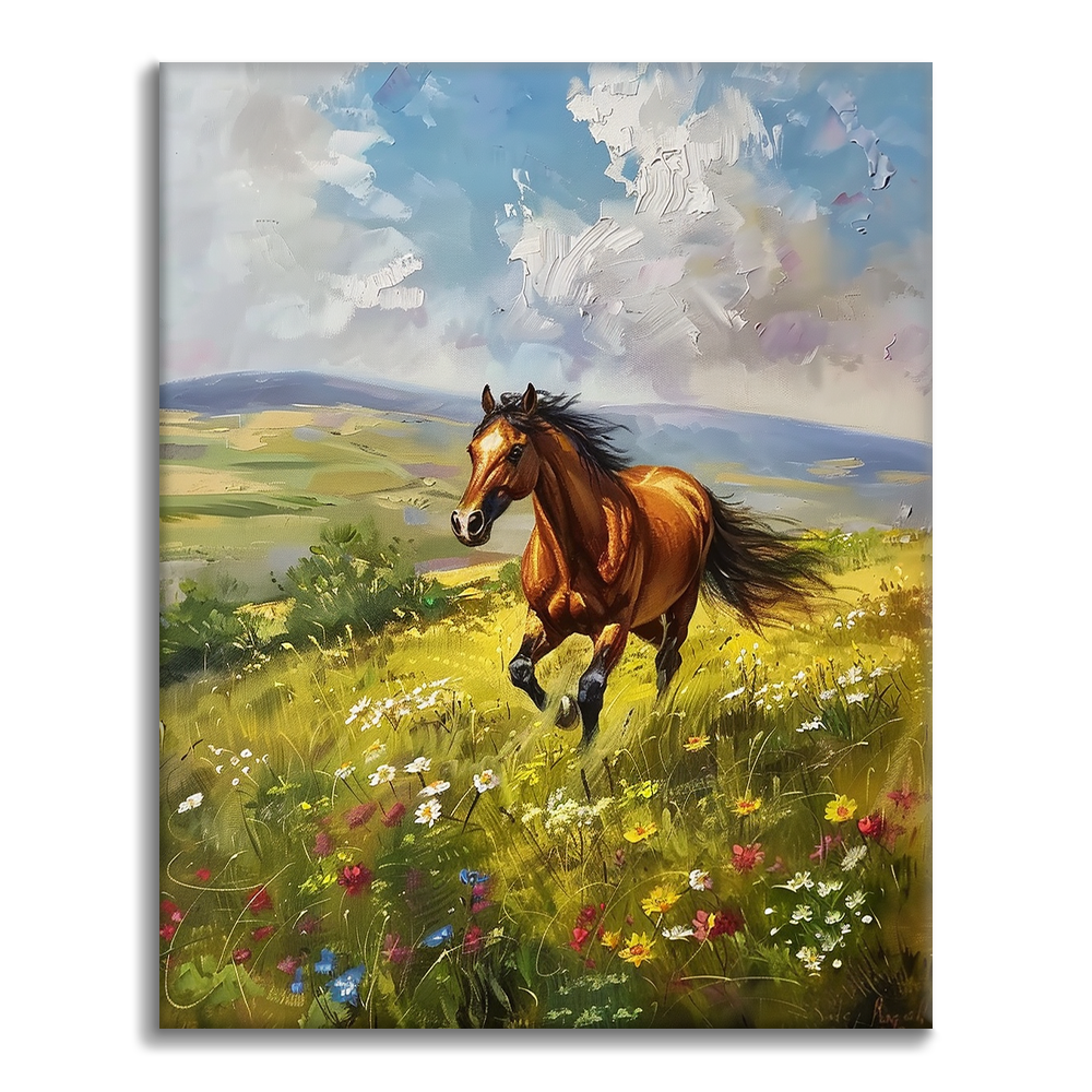 Cheval – Peinture par numéros