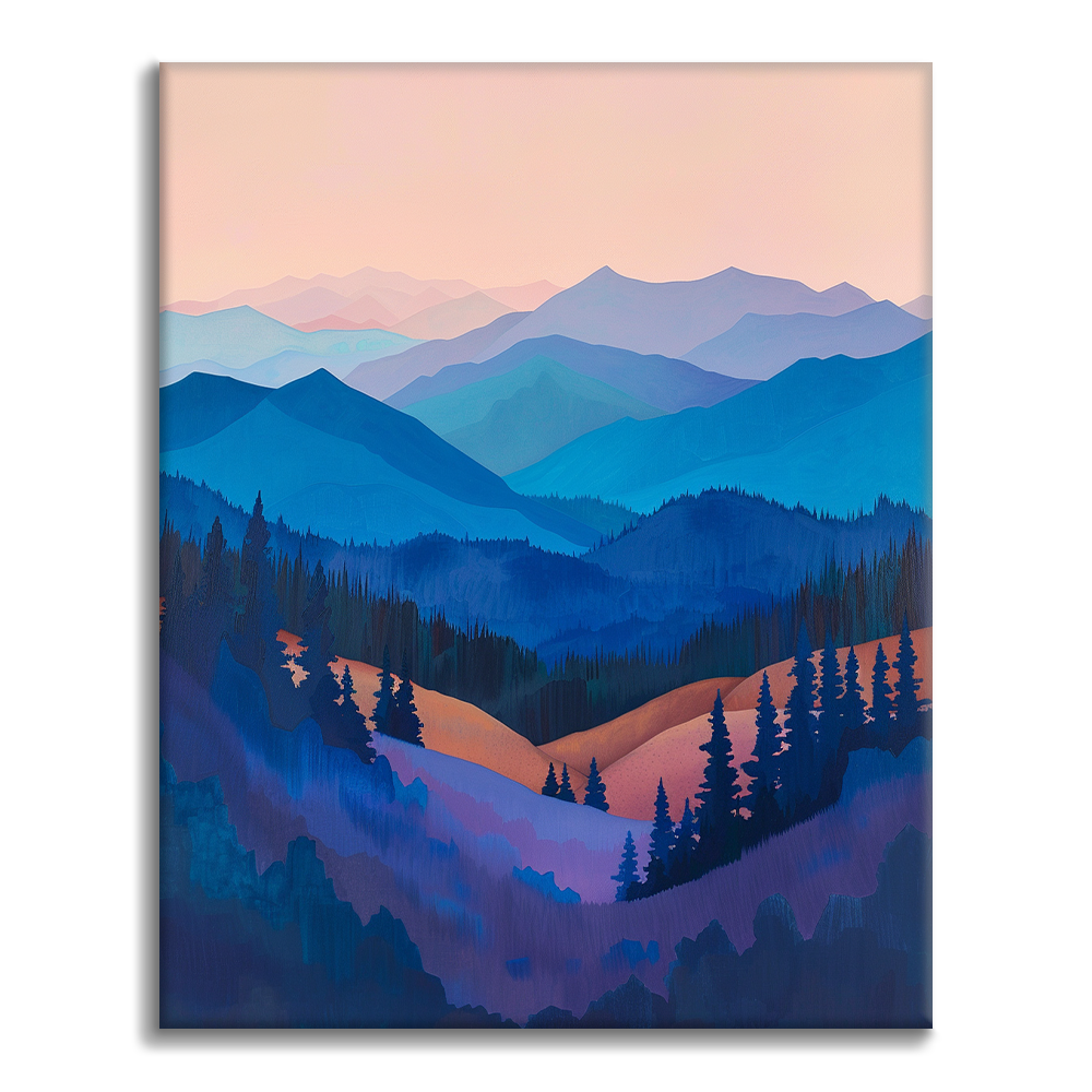 Horizons Mystiques – Peinture par numéros