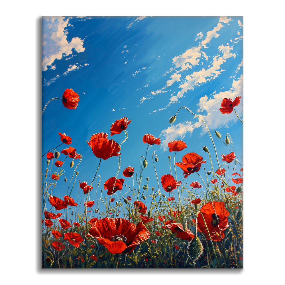 Grandir vers le soleil – Peinture par numéros