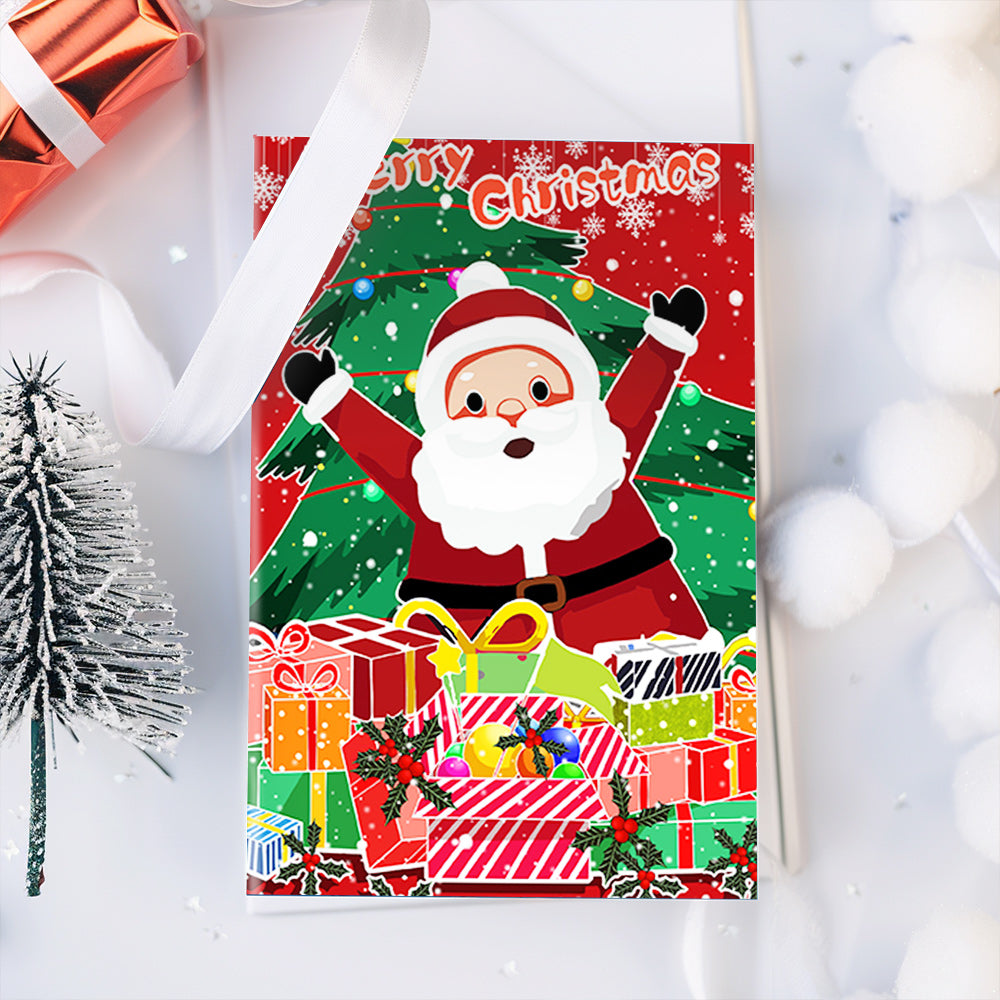 Carte de Noël III – Peinture par numéros