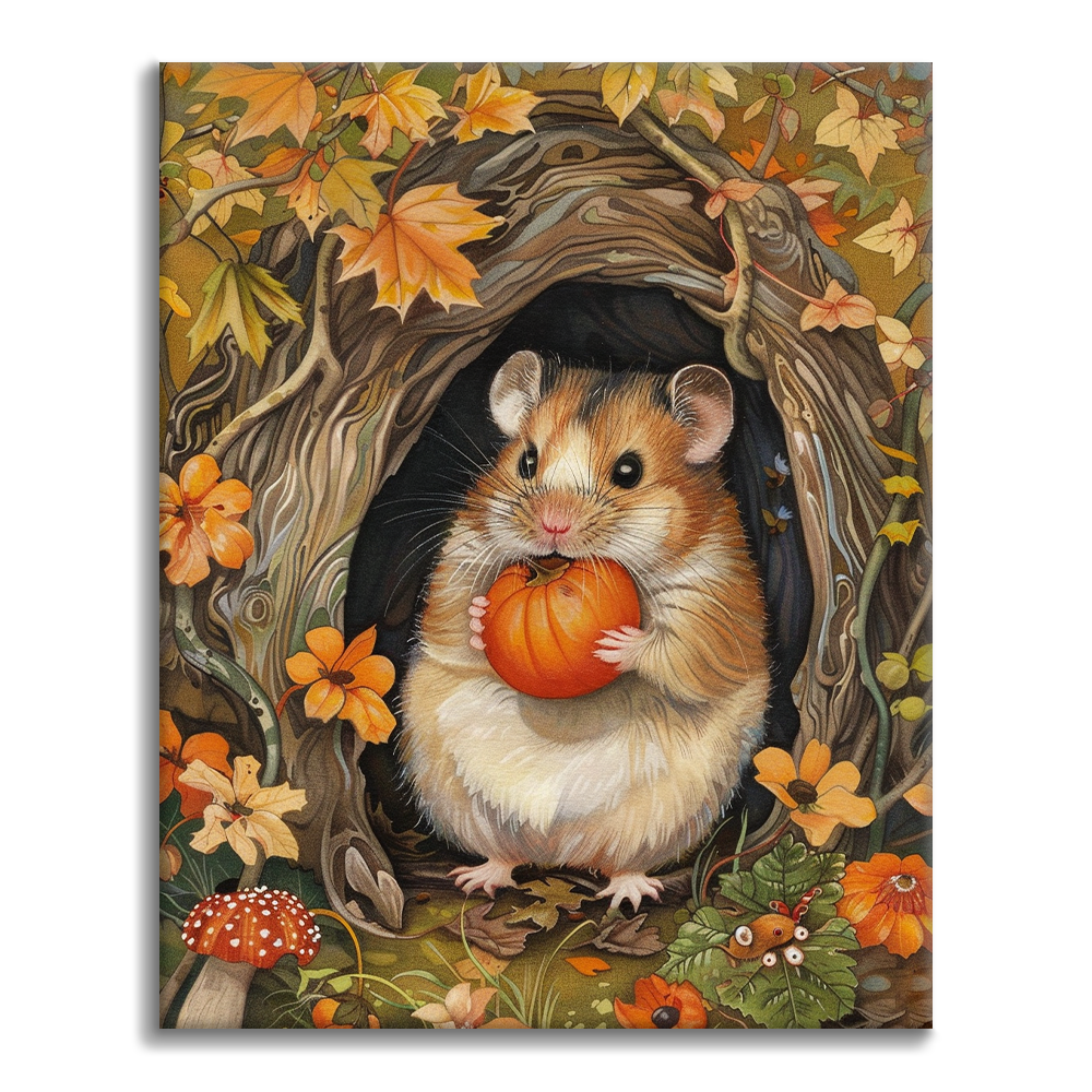 Petit hamster – Peinture par numéros