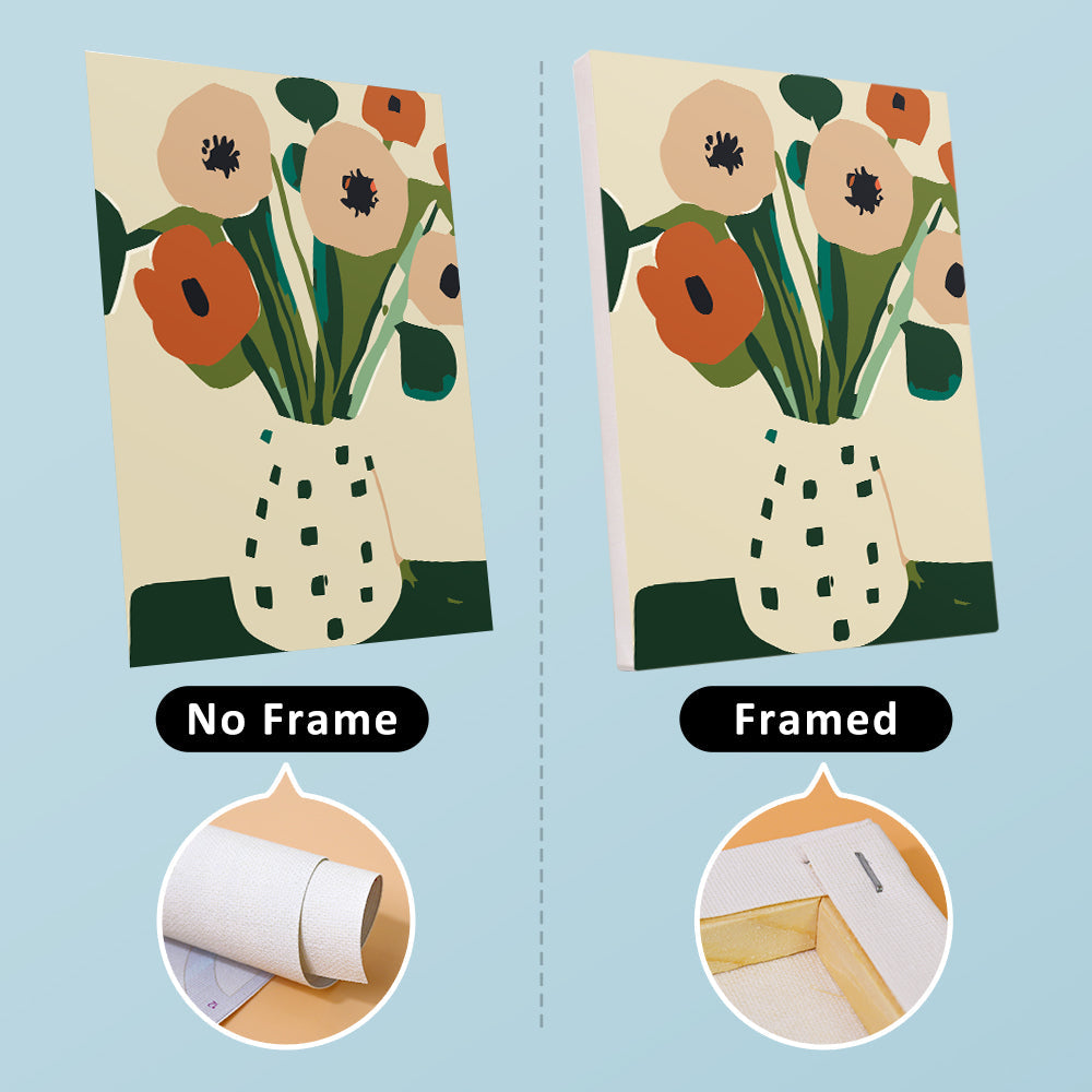 Symphonie Florale – Peinture par numéros