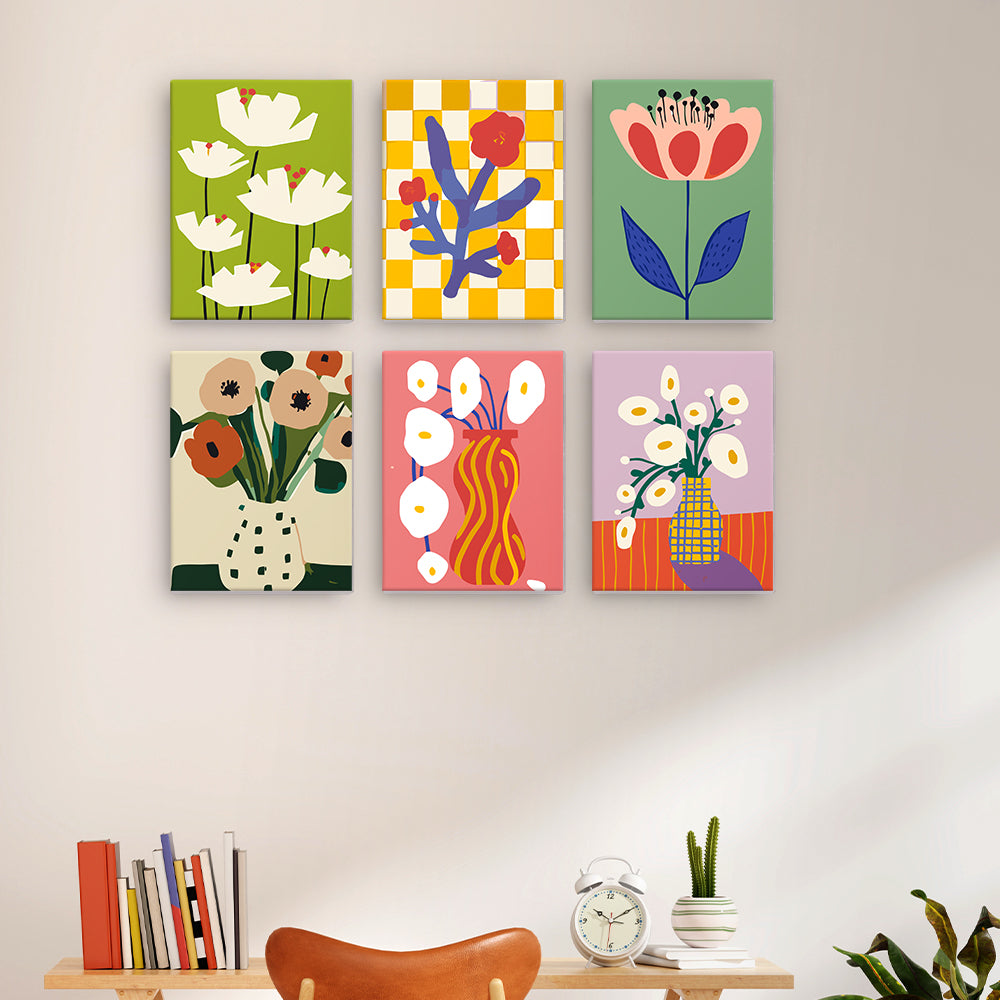 Symphonie Florale – Peinture par numéros