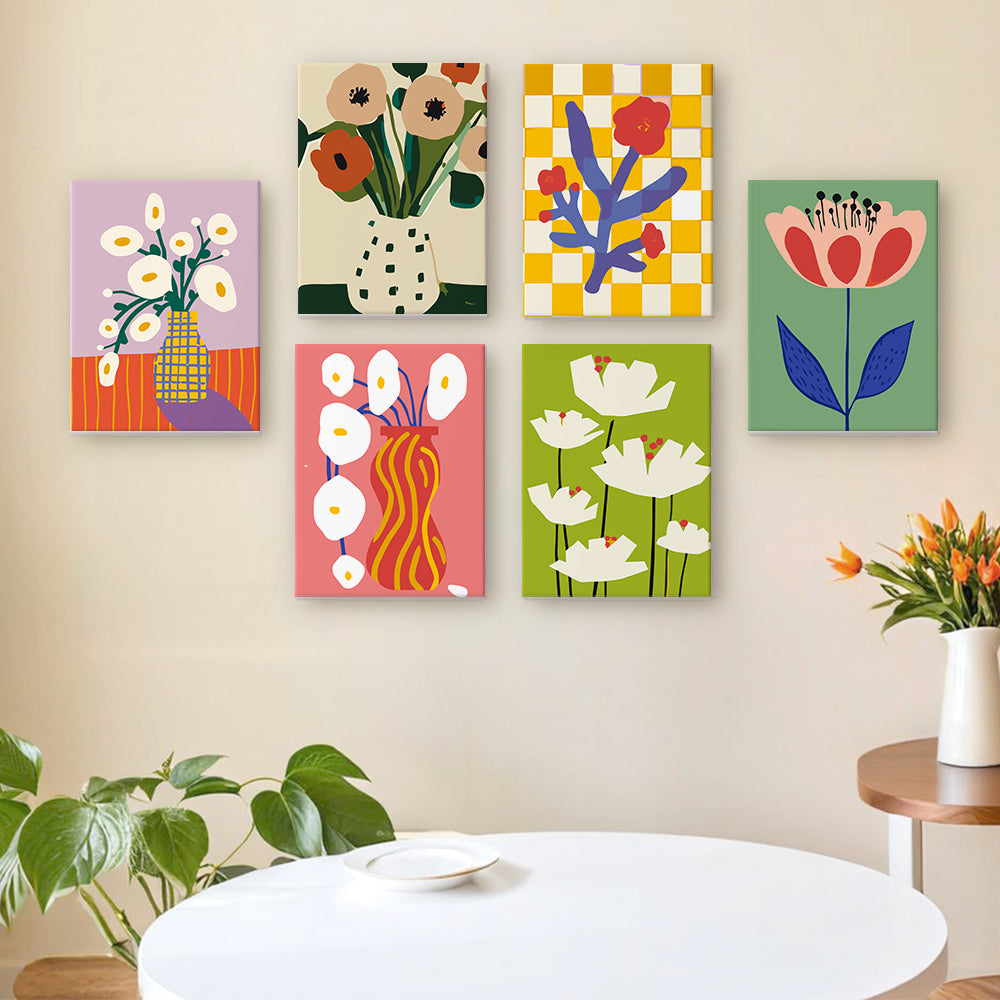 Symphonie Florale – Peinture par numéros