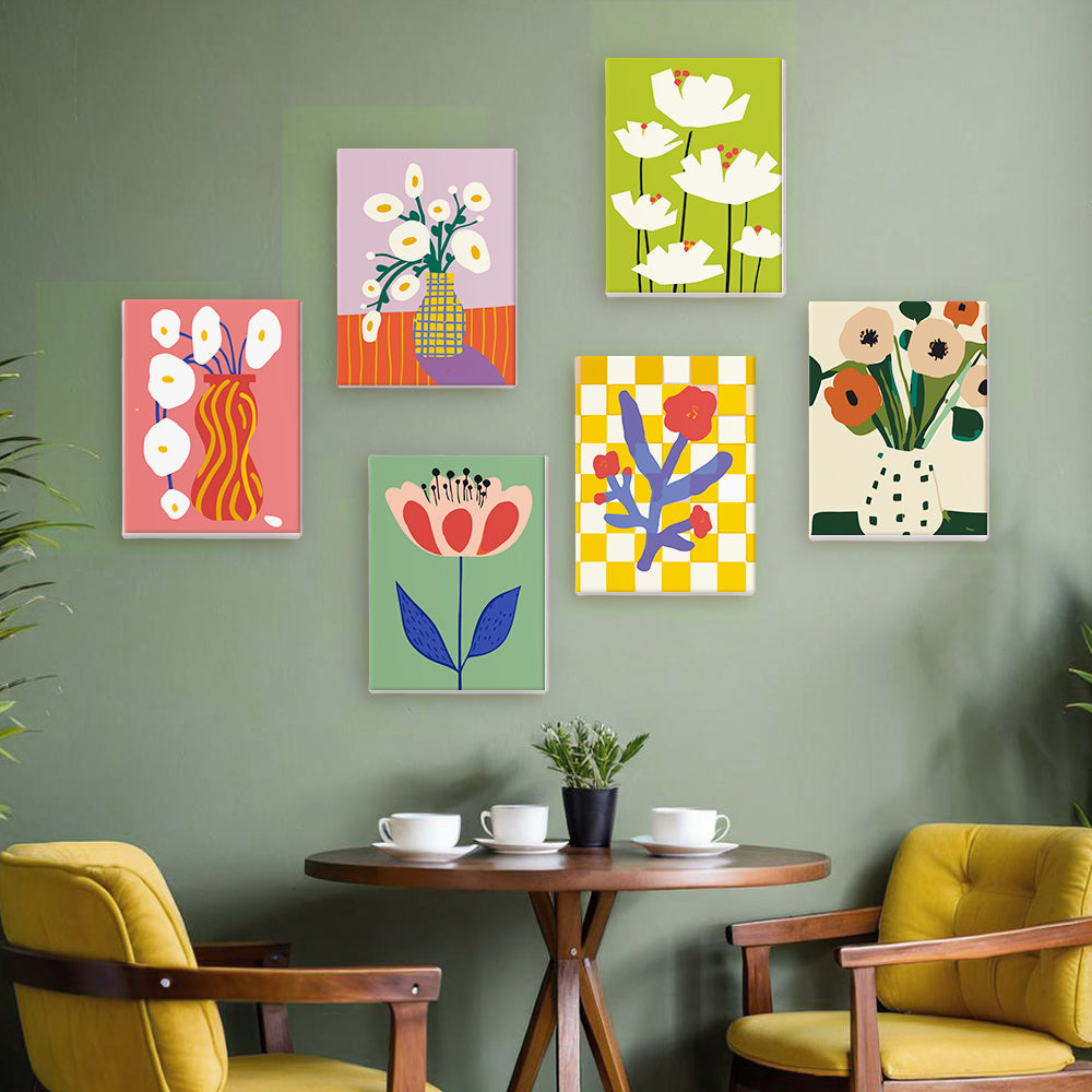 Symphonie Florale – Peinture par numéros