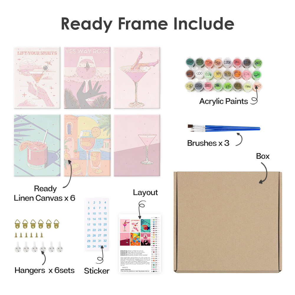 Éclat Sensuel – Peinture par numéros