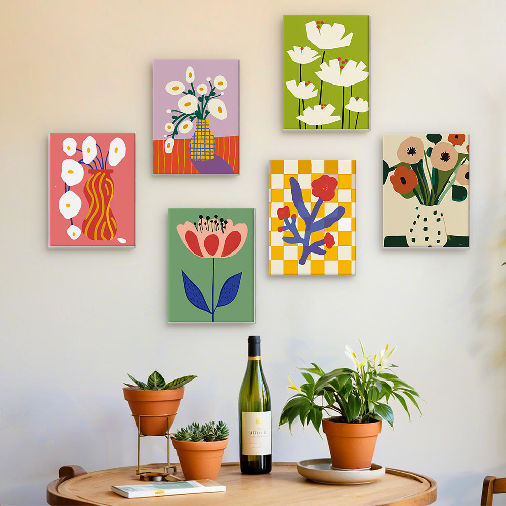 Symphonie Florale – Peinture par numéros