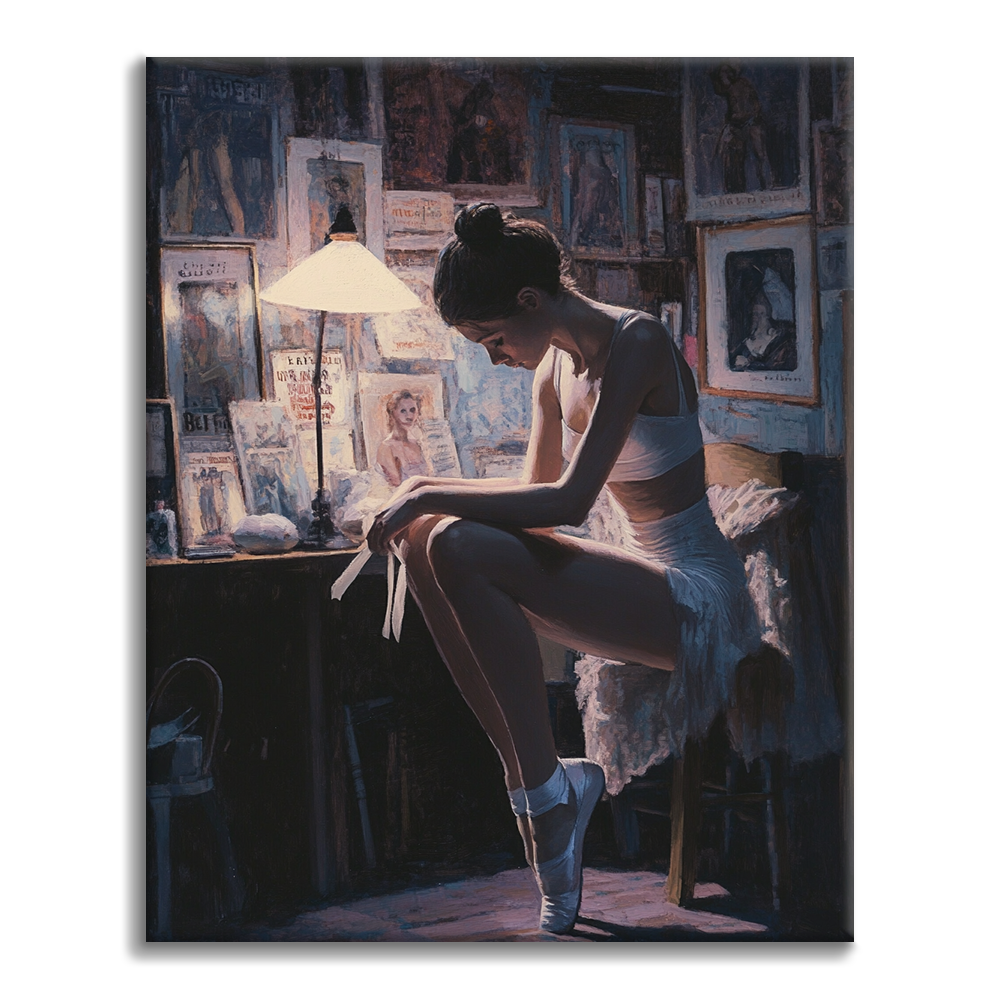 Danseuse – Peinture par numéros
