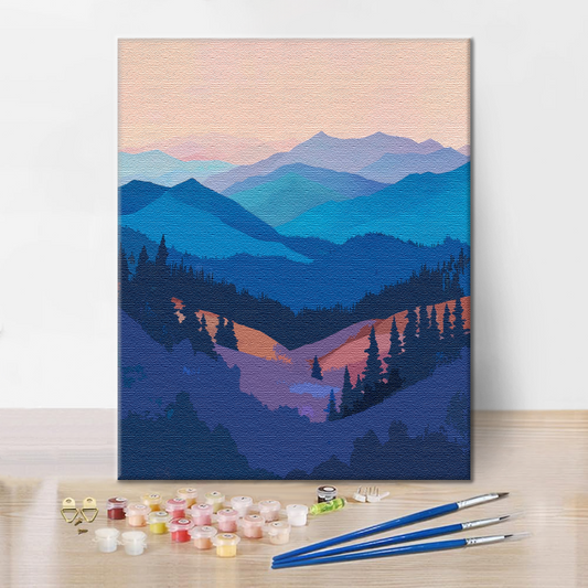 Horizons Mystiques – Peinture par numéros