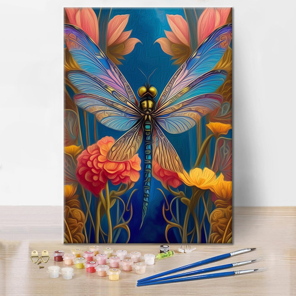 De belles libellules – Peinture par numéros