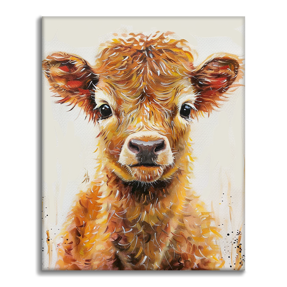 Petit veau – Peinture par numéros