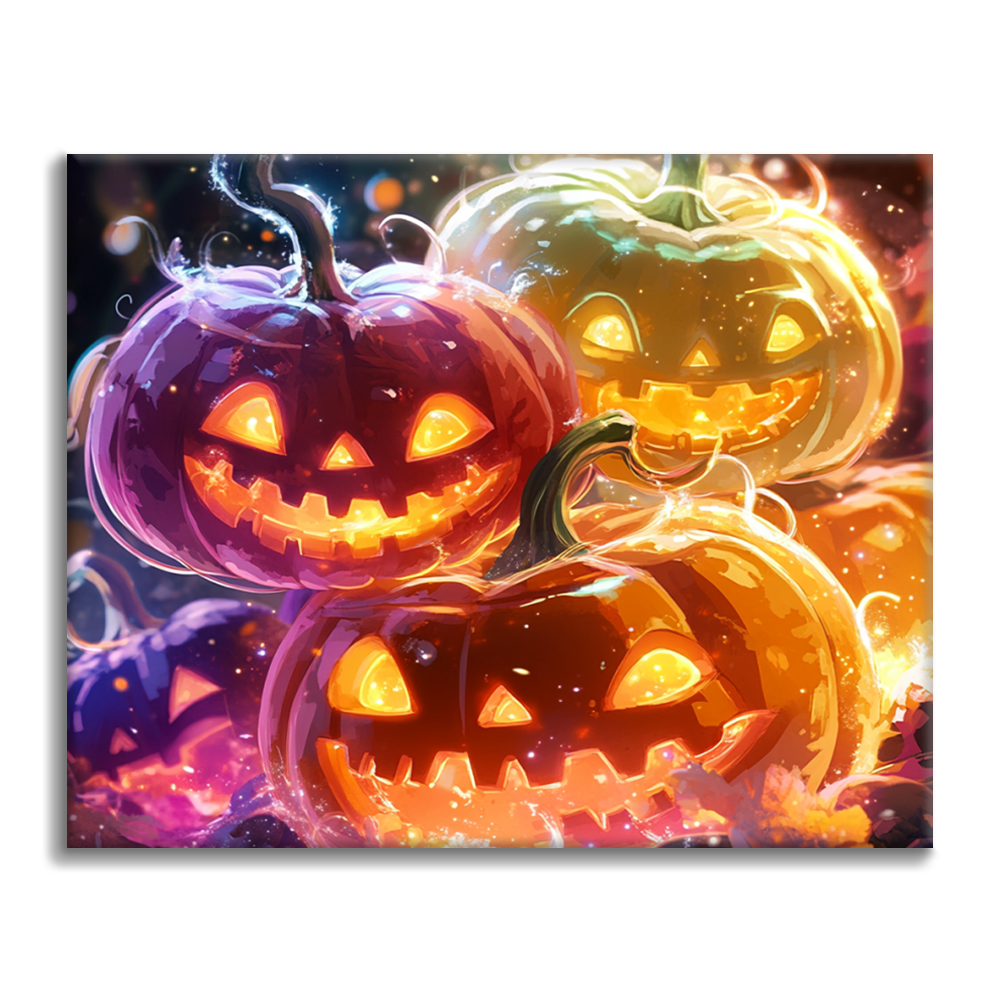 Jack Lantern – Peinture par numéros