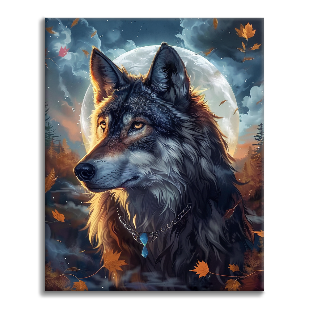 Le Roi des Loups – Peinture par numéros