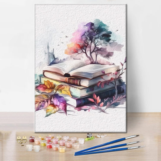 Livres d'aquarelle - Peinture par numéros