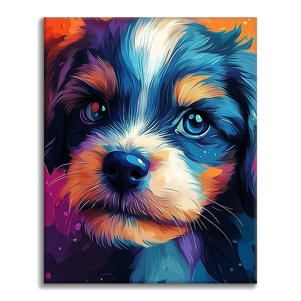 Schnauzer – Peinture par numéros