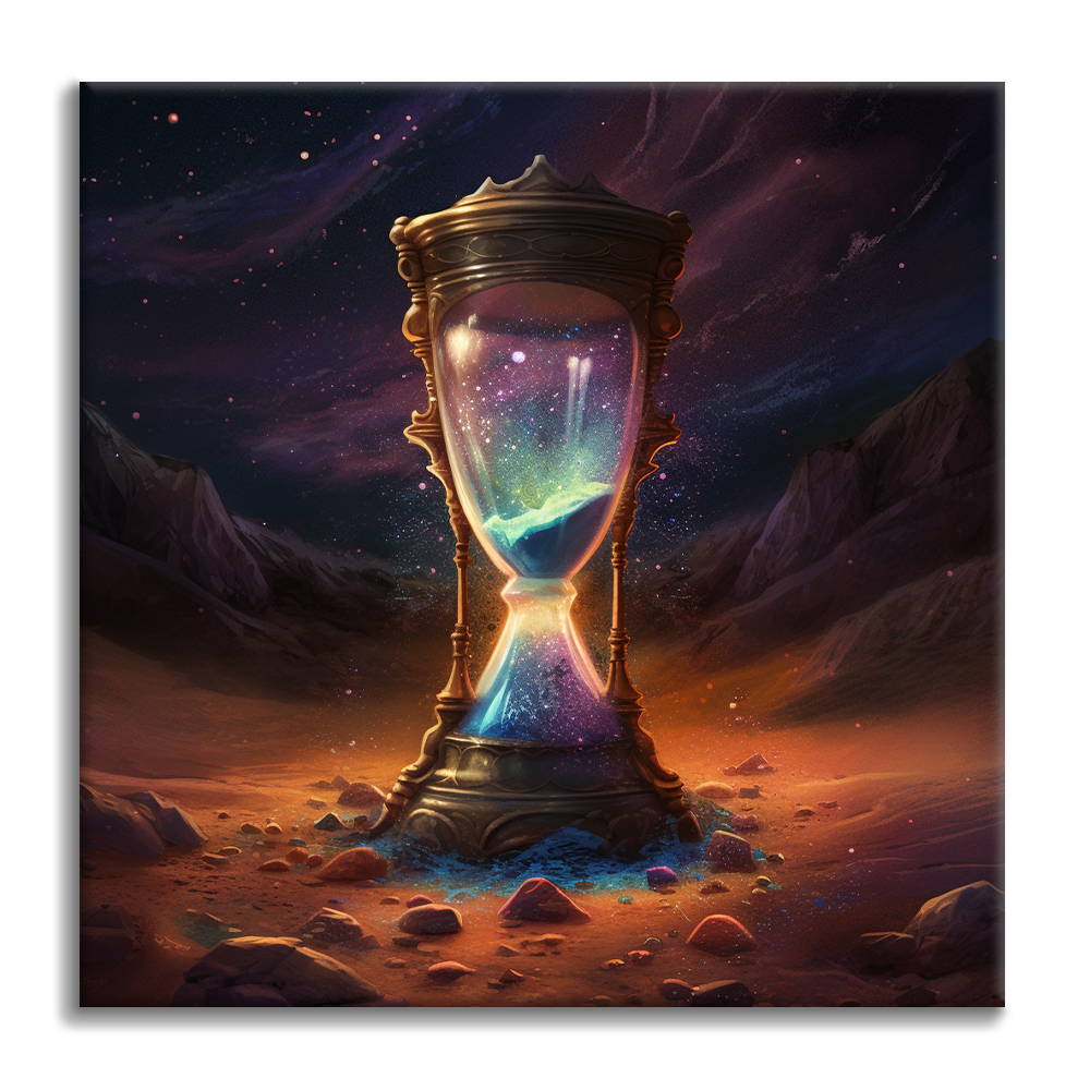 Sablier magique – Peinture par numéros