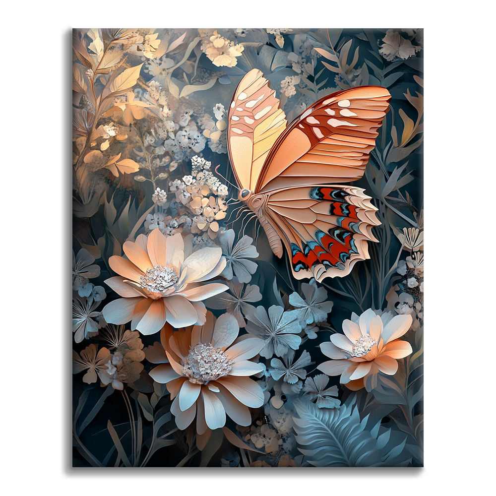 Papillon de miel - Peindre par numéros