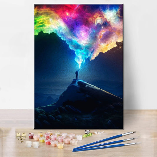 Couleurs de l'espace - Peinture par numéros