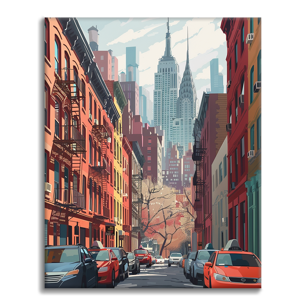 New York - Peinture par Numéros