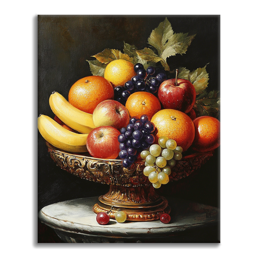 Fruits en élégance – Peinture par numéros