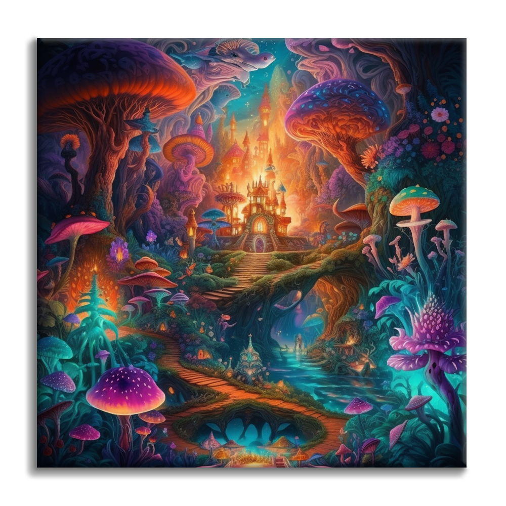 Pays des merveilles des contes de fées – Peinture par numéros