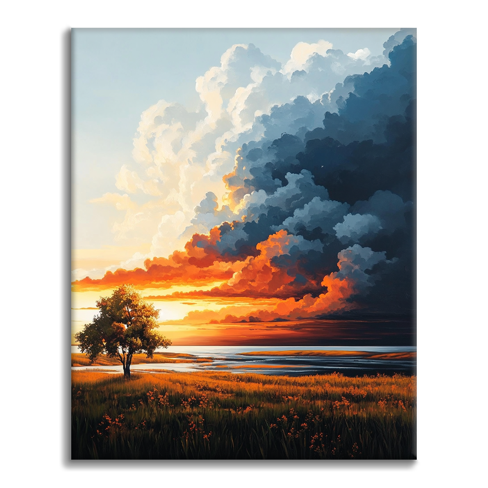 Avant la tempête - Peinture par numéros