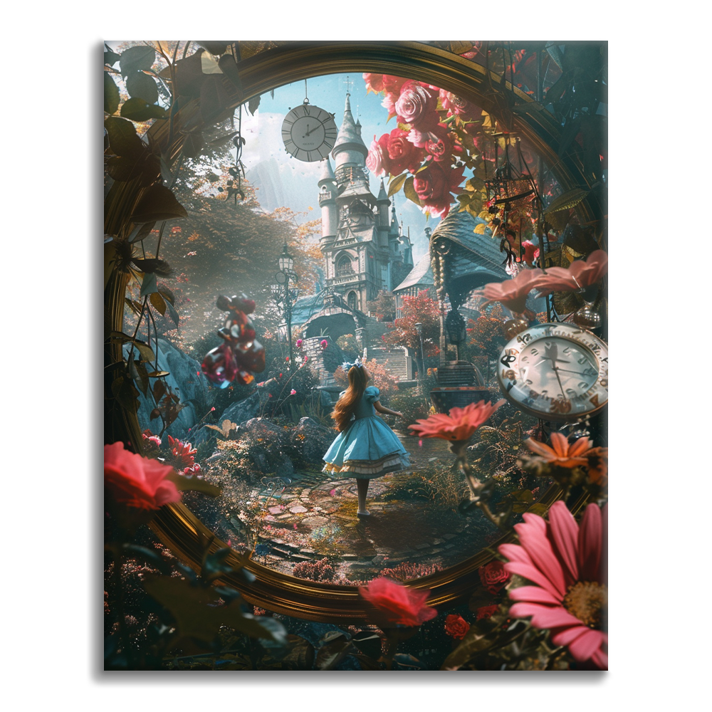 Entrez dans le pays des merveilles - Peinture par numéros