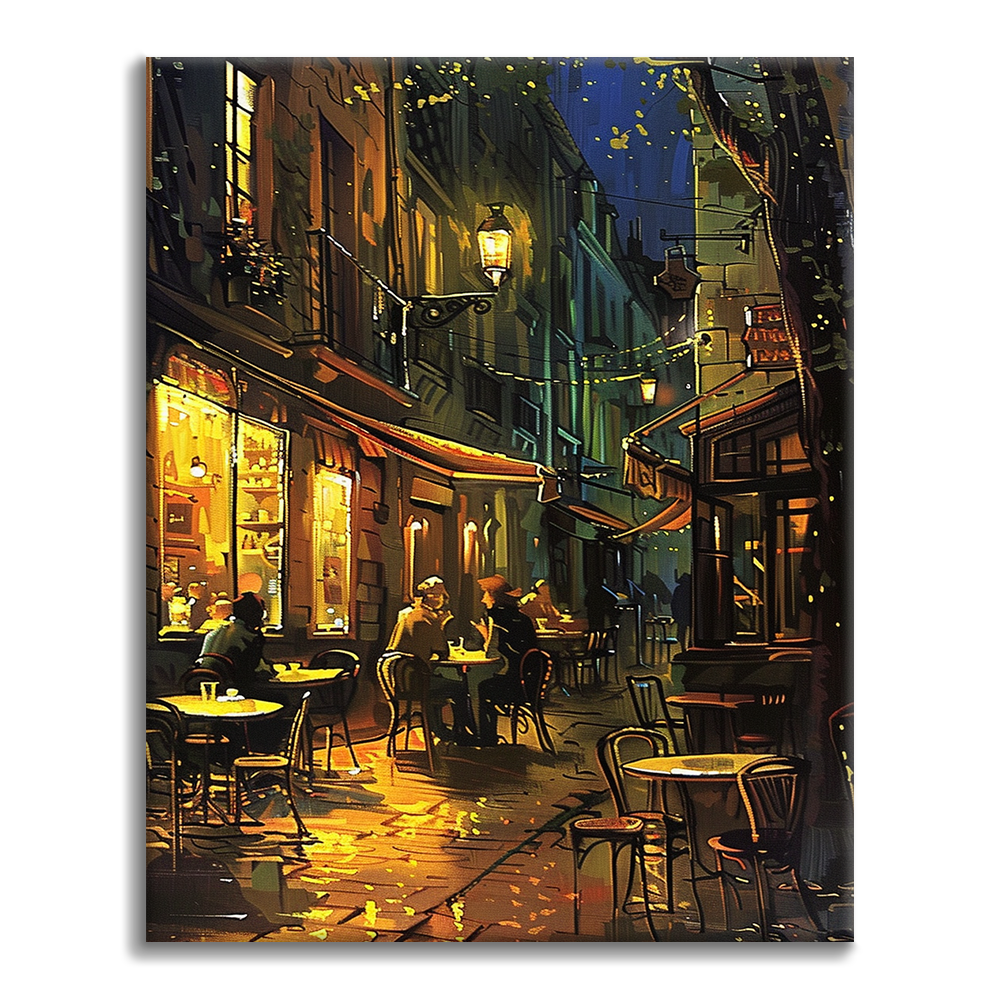 Corner Cafe – Peinture par numéros