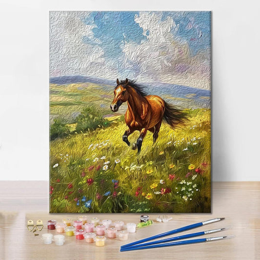Cheval – Peinture par numéros