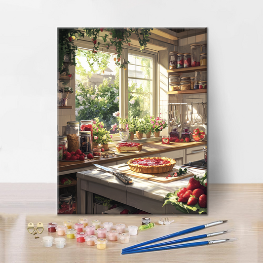 Dessert Kitchen – Peinture par numéros