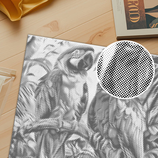Oiseau perroquet - Peinture à points