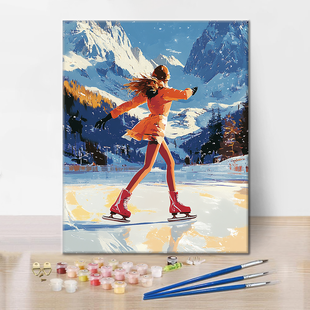 Patinage artistique – Peinture par numéros