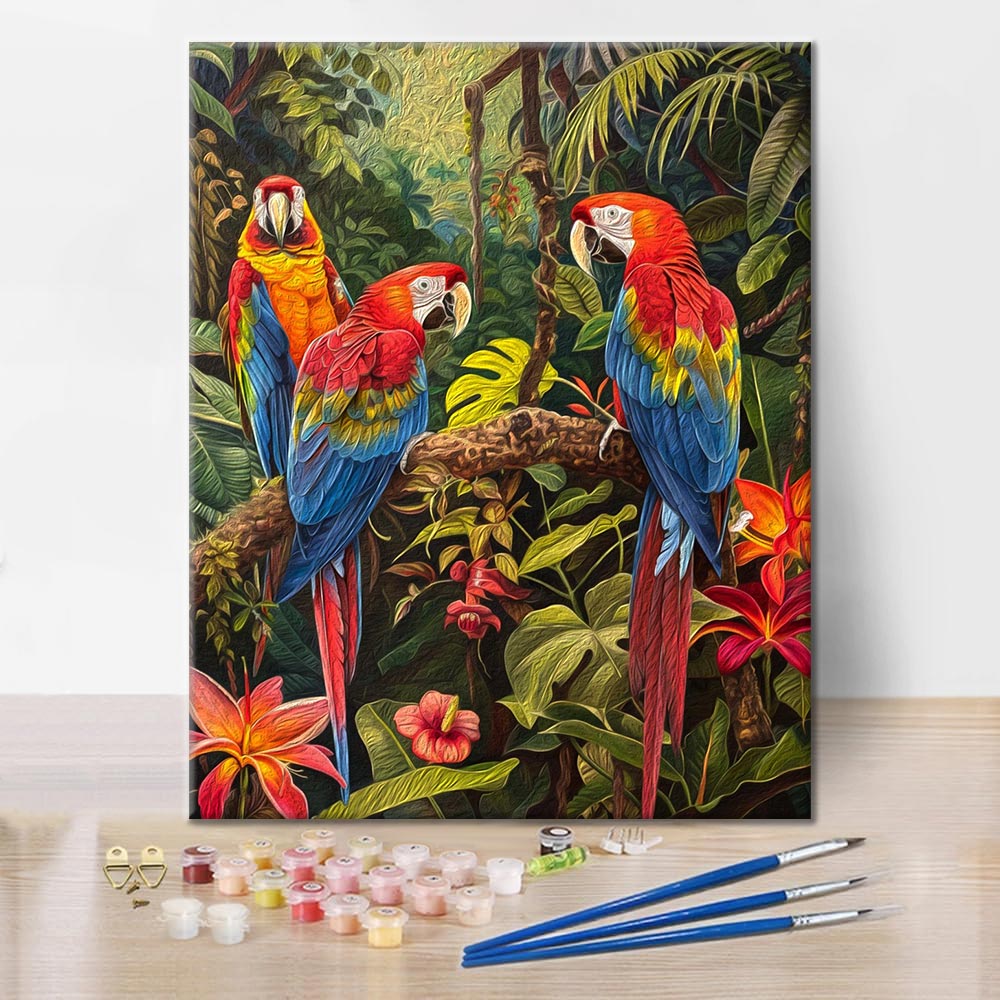 Ara – Peinture par numéros