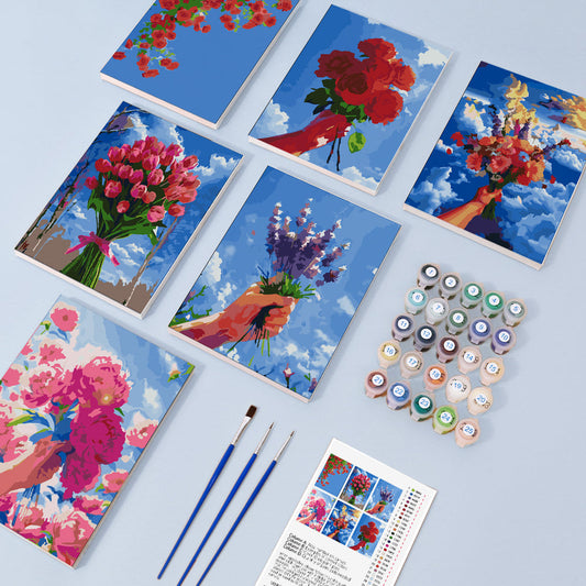 Ciel en Fleurs – Peinture par numéros