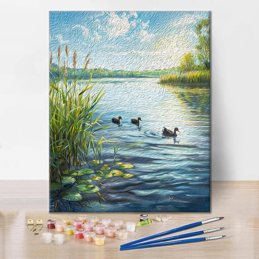 Sarcelle – Peinture par numéros