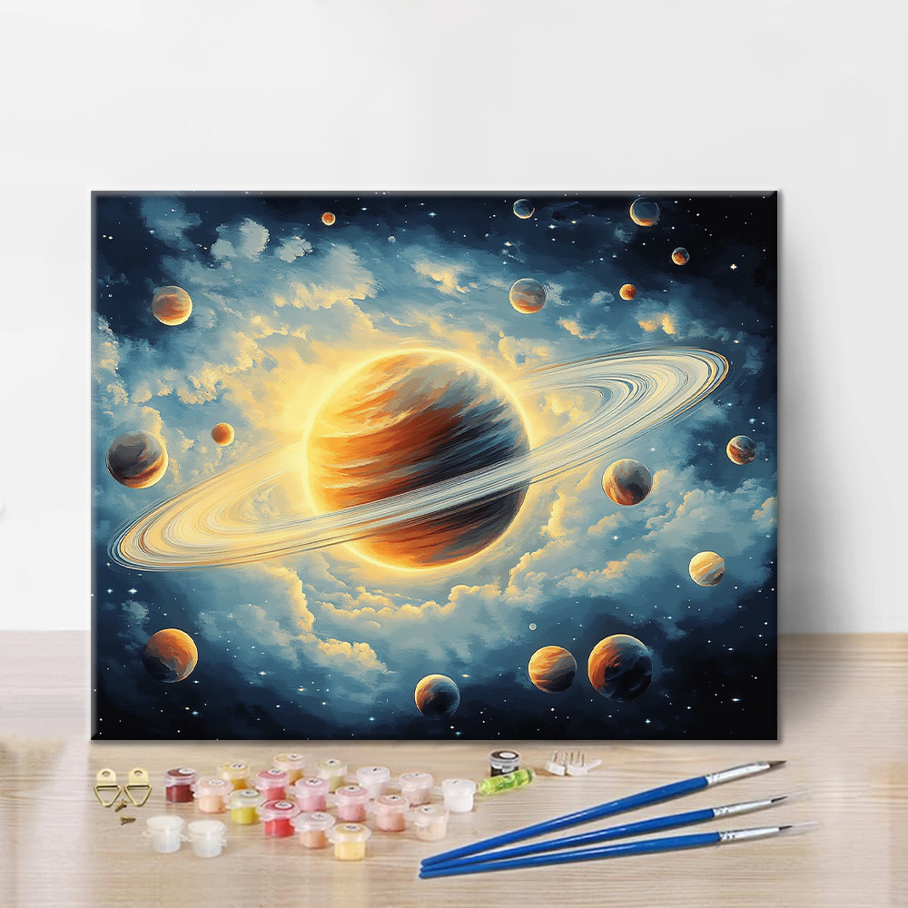 Planètes – Peinture par numéros