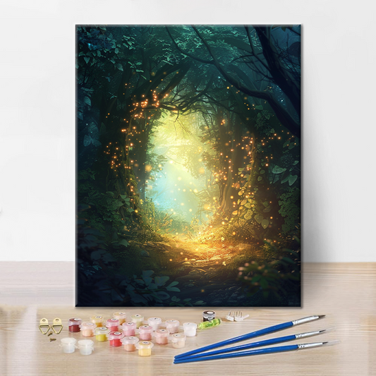 Portail mystique – Peinture par numéros