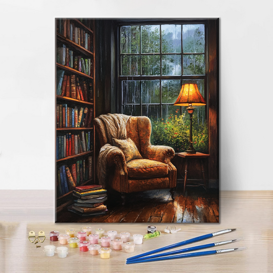 Étude vintage - Peinture par numéros