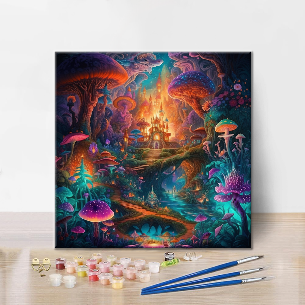 Pays des merveilles des contes de fées – Peinture par numéros