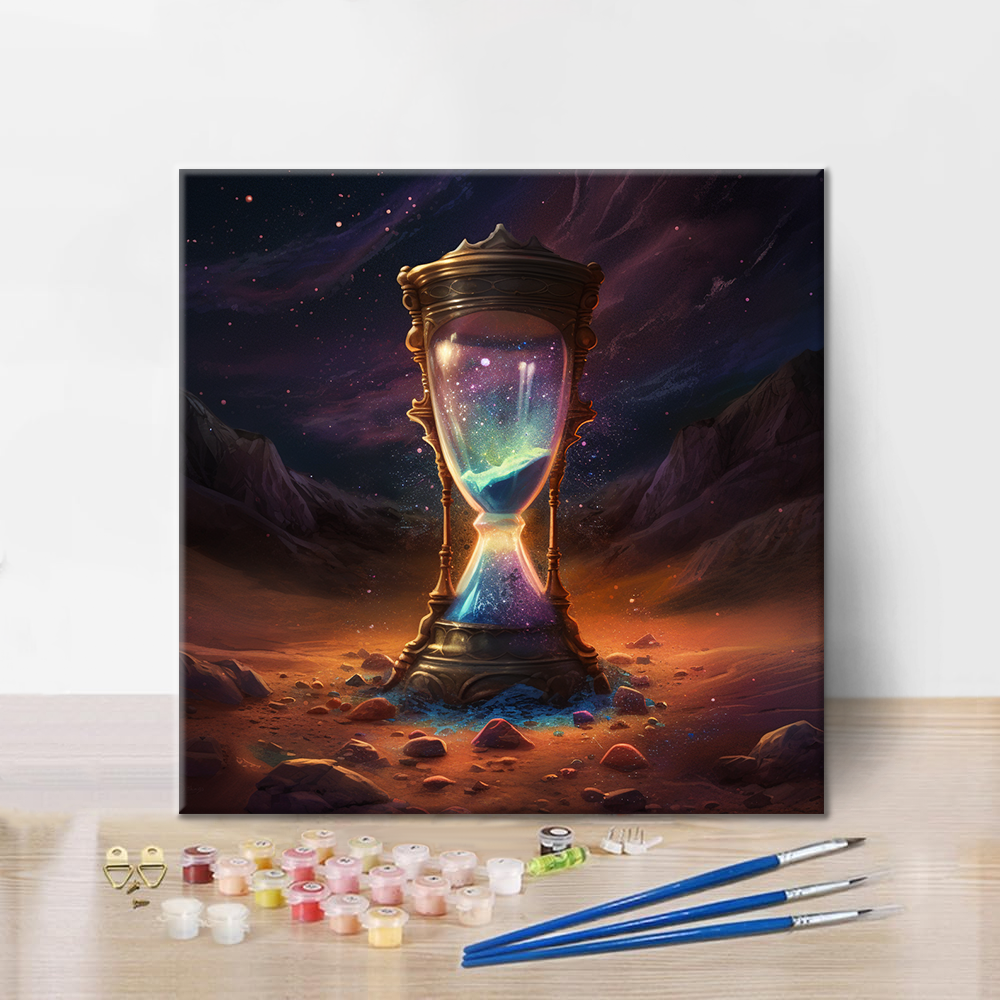 Sablier magique – Peinture par numéros