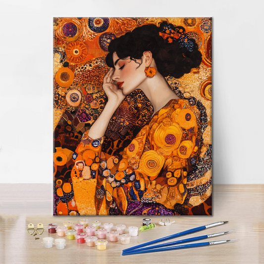 Femme vintage - Peinture par numéros