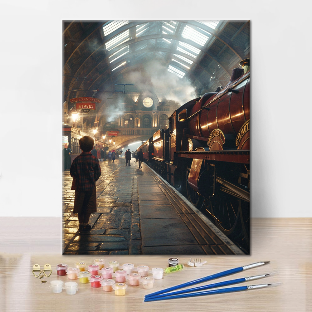 Station - Peinture par numéros