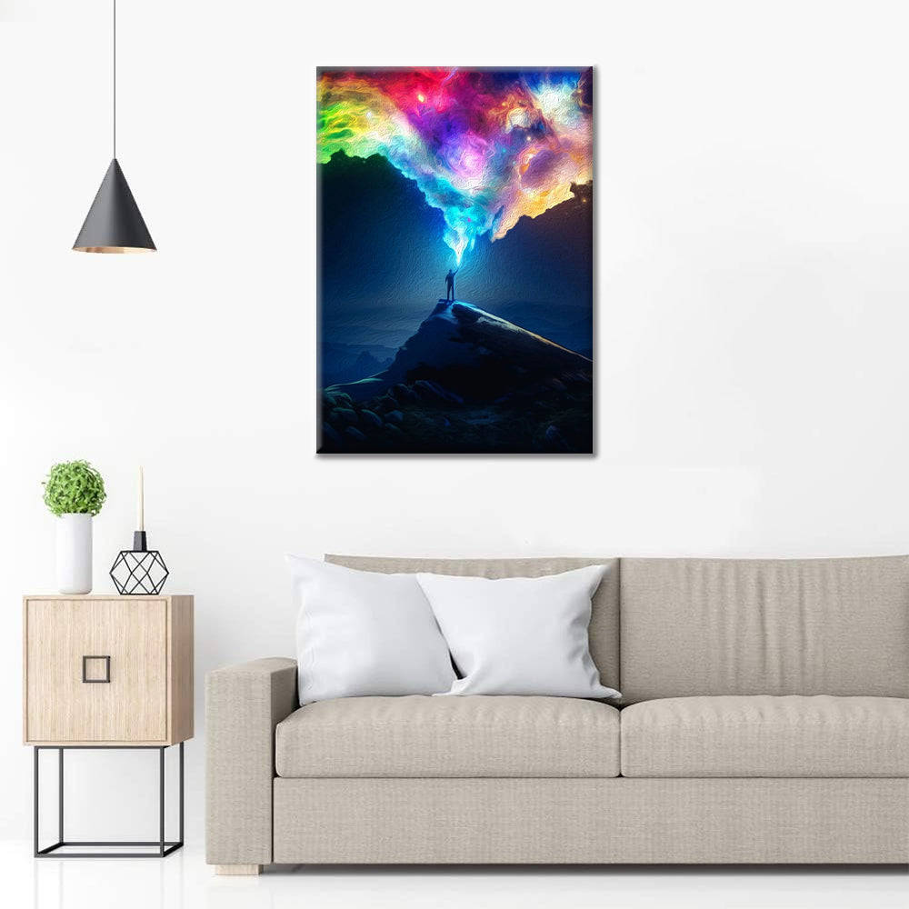 Couleurs de l'espace - Peinture par numéros