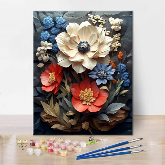 Blossoms épanouissants - Peindre par numéros