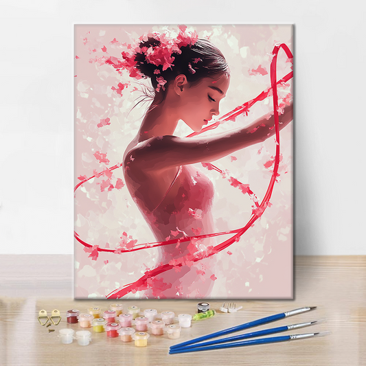 Gymnastique – Peinture par numéros