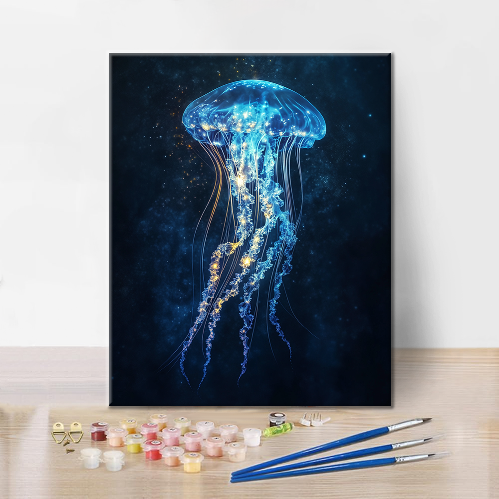 Méduse – Peinture par numéros