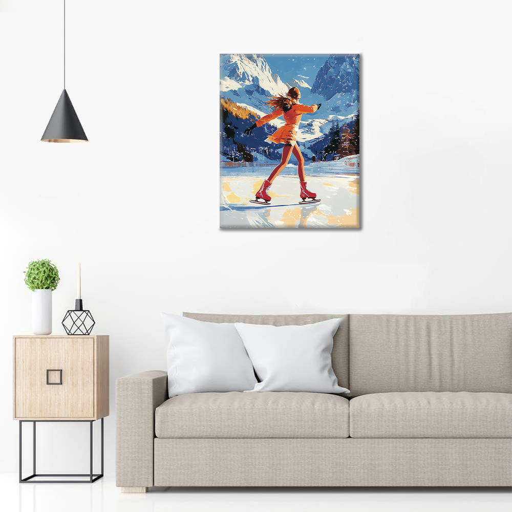 Patinage artistique – Peinture par numéros