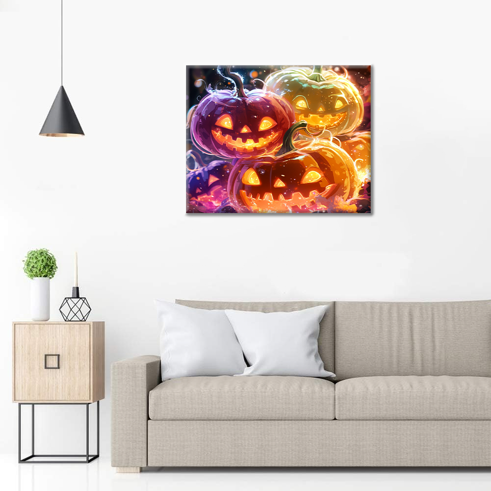 Jack Lantern – Peinture par numéros